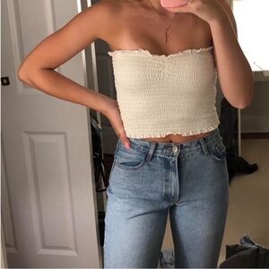 Brandy Melville Strapless Tube Top